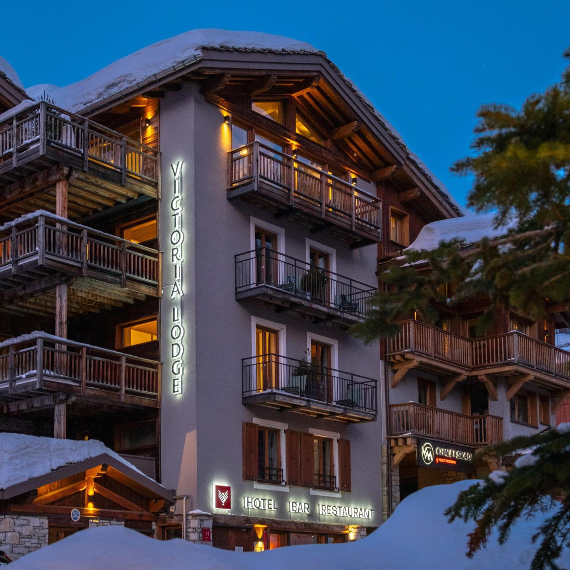 Victoria Lodge, Friendly Hotel Val-dʼIsère 外观 照片